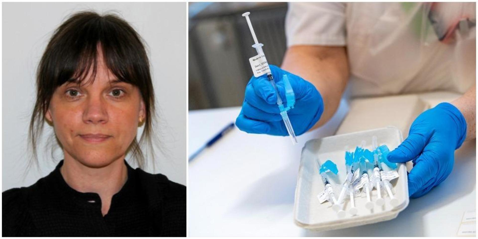 &quot;Förhoppningen är att göra det mycket enklare&quot;, säger Madeleine Stark, enhetschef på regionens avdelning för vårdens digitalisering, om 1177:s nya vaccinportal online.