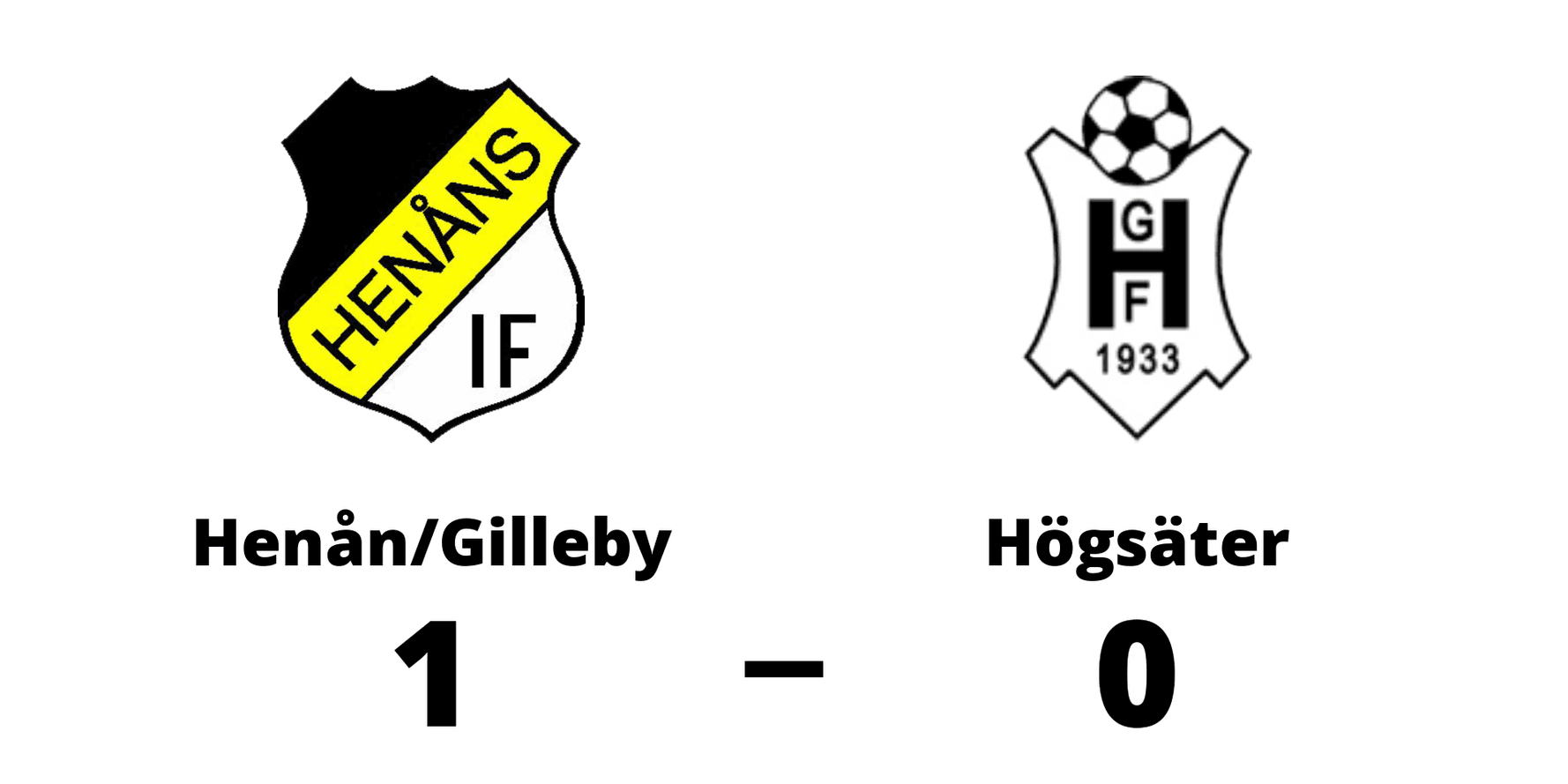 Henån / Gilleby vann mot Högsäters GF