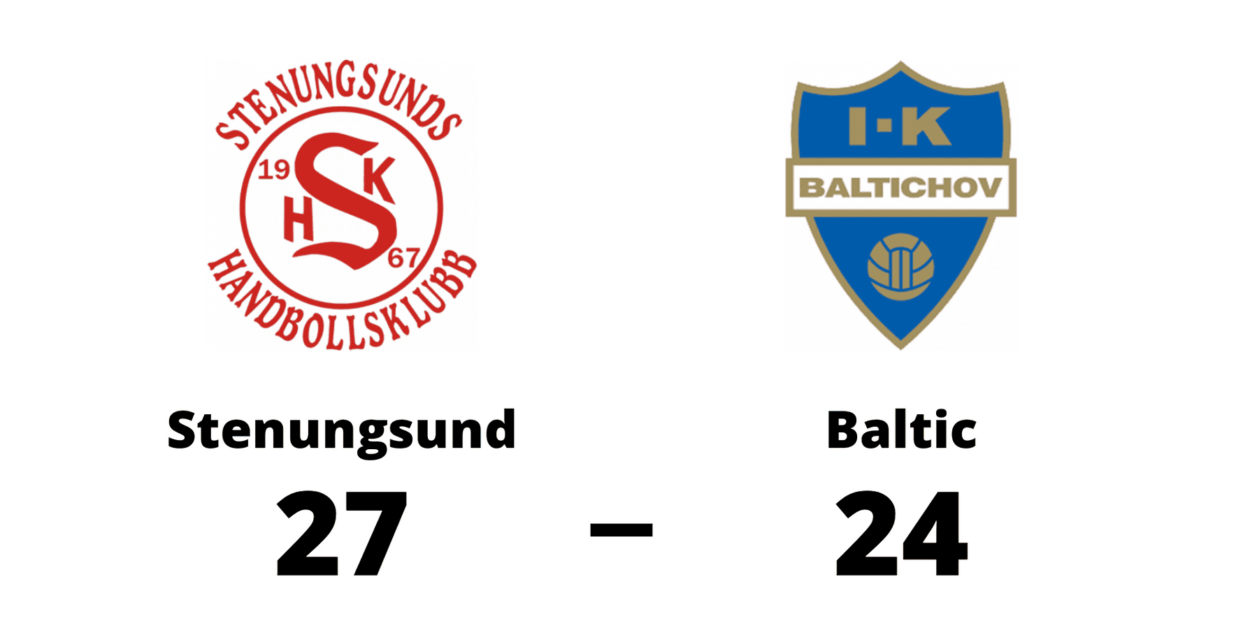 Stenungsunds HK vann mot IK Baltic