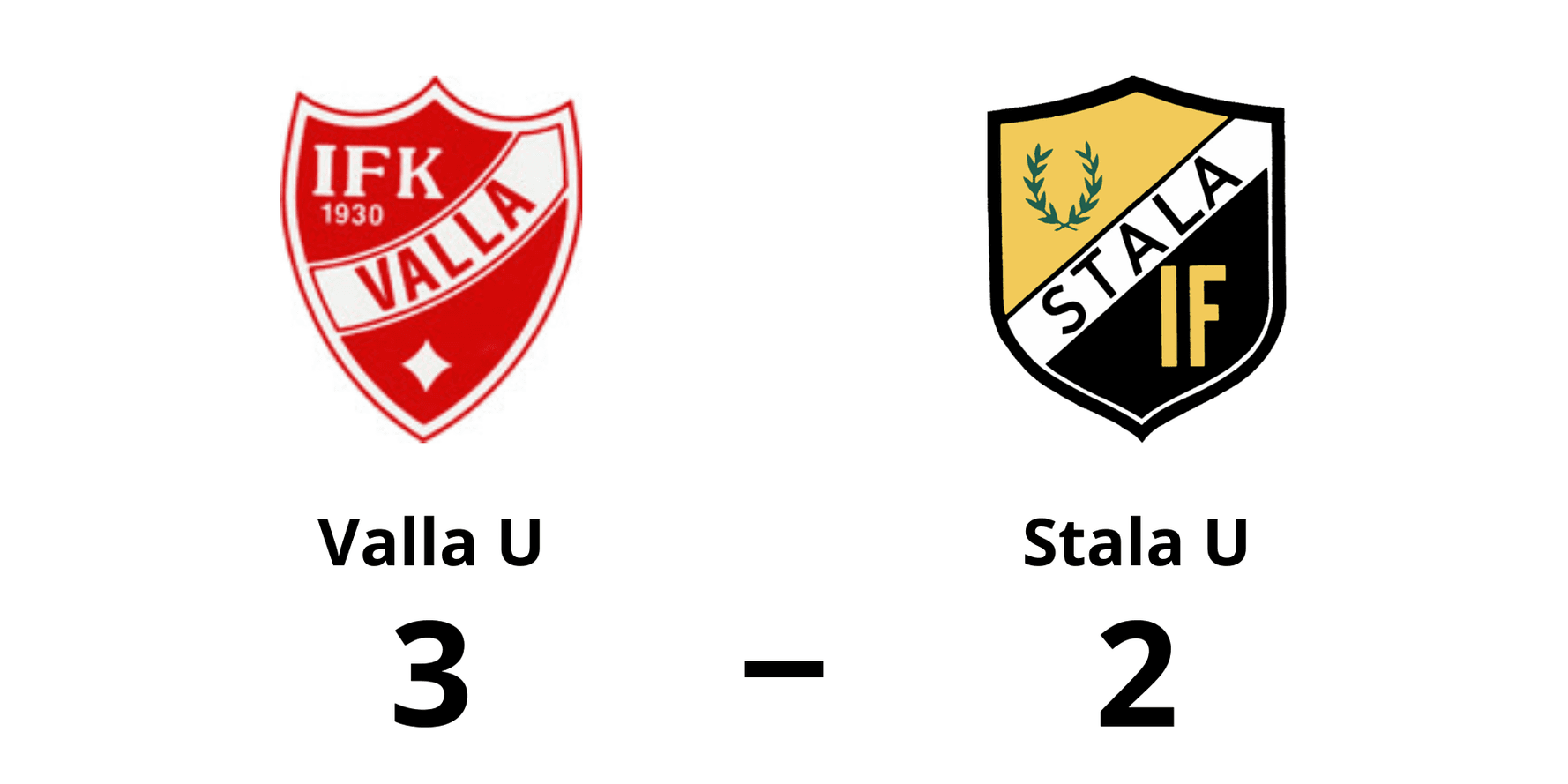 IFK Valla U-lag vann mot Stala IF Utv-lag