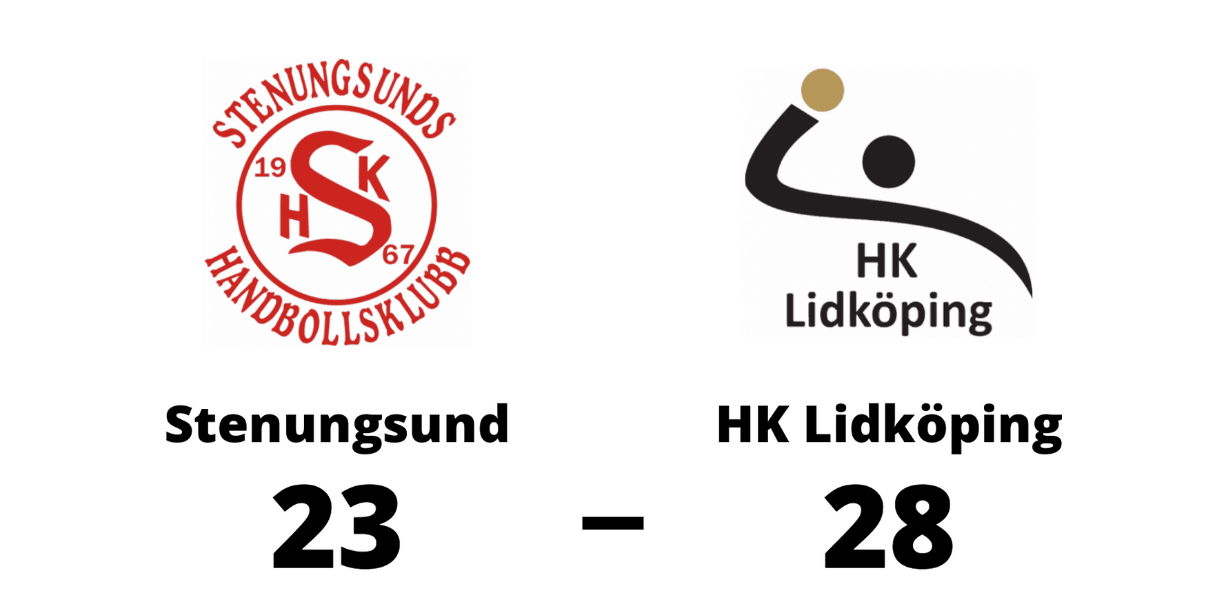 Stenungsunds HK förlorade mot HK Lidköping