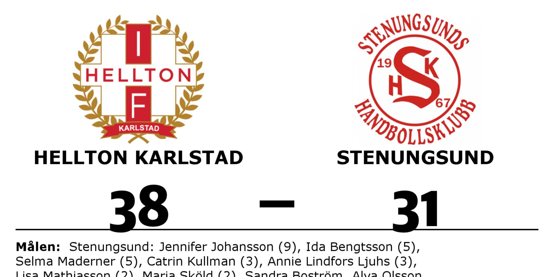 IF Hellton Karlstad vann mot Stenungsund